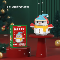 Blue Snowman (210PCS)